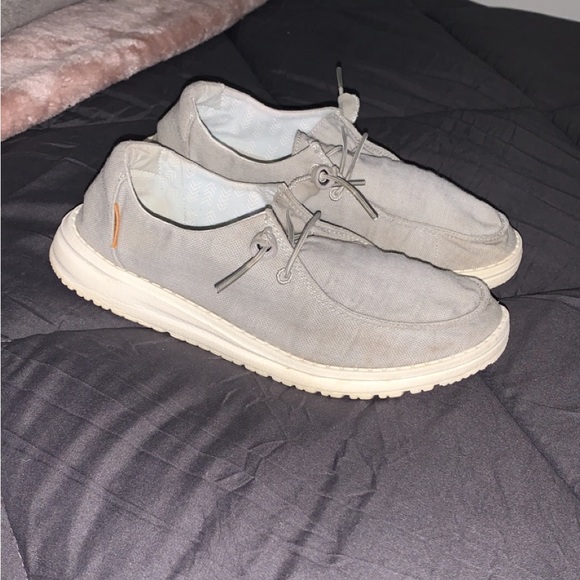Hey Dude Wendy ‘Chambray’ light gray - Picture 1 of 6